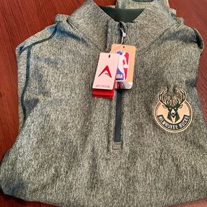 Milwaukee Bucks quarter zip